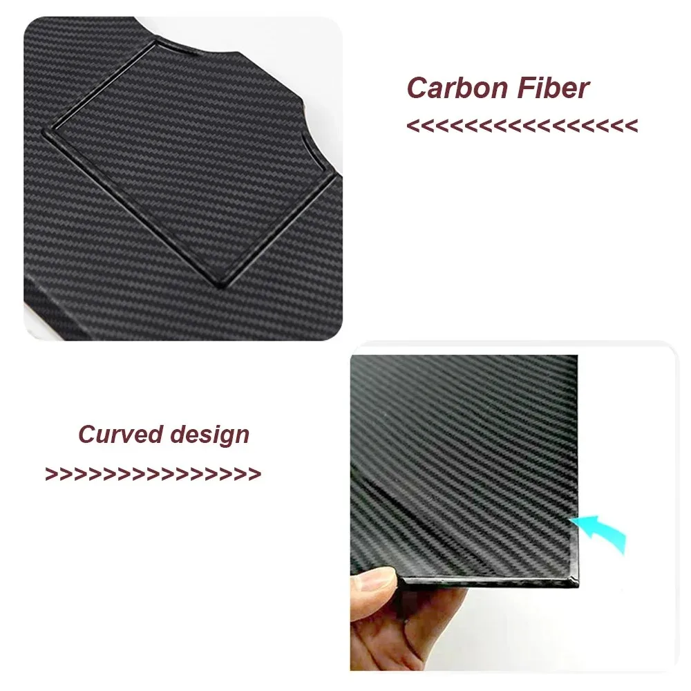 Consola central de coche pegatina cubierta envolvente decoración Interior envoltura Panel de Control Central parche protector para Tesla Model3