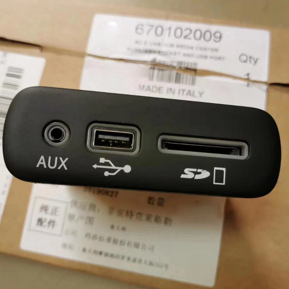 Center Console AUX USB Connect Module Unit For 17-22 Maserati Ghibli M157 670102009 670152831