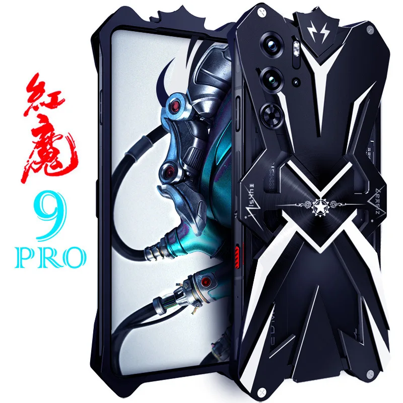 

For Red Devil 9pro phone case Red Devil 9pro+ metal phone case anti-drop phone case