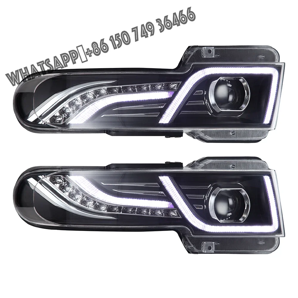 

Pair of Car Headlight Assembly for Toyota FJ CRUISER 2007-2022 Car Front Light Plug&Play Auto LED Head Lamp System
