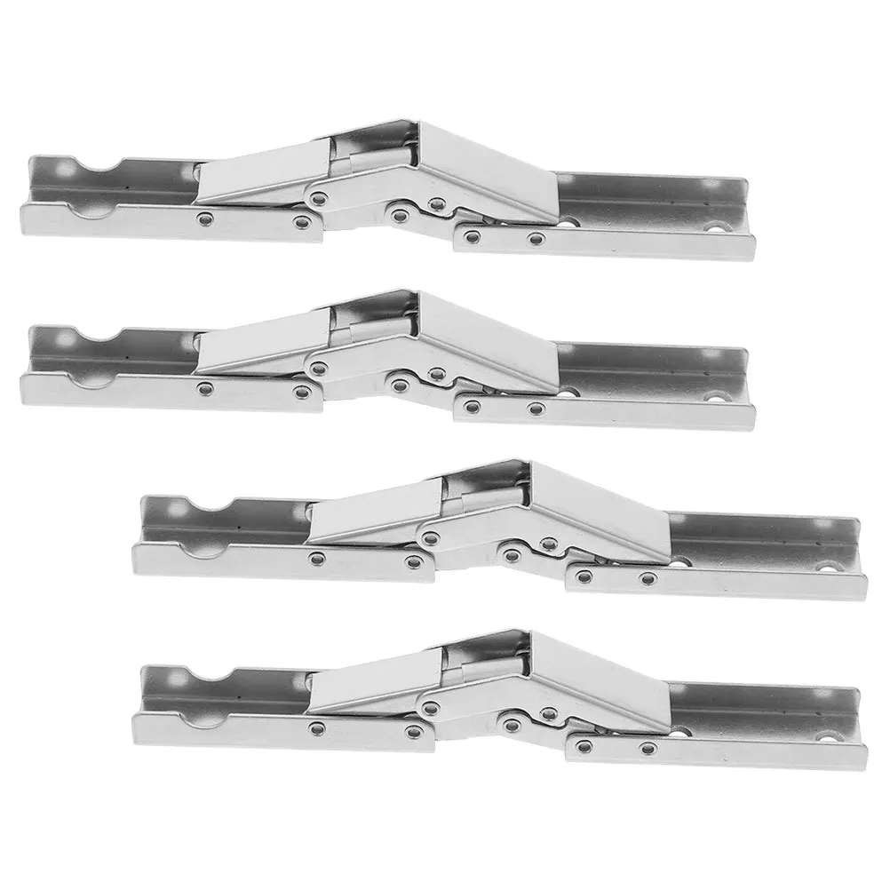

4pcs Corner Cabinet Hinge Short Arm Wide Angle 90 Degree Opening Durable Folding Hinges For Kitchen Bathroom Closet Space Saving
