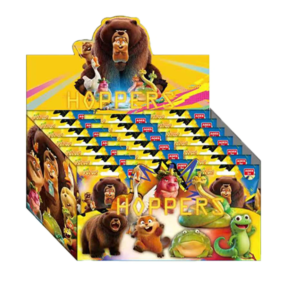 سلسلة جديدة من سلسلة ميداليات مفاتيح على شكل حيوانات متحولة، مجسمات في أكياس عشوائية، هدية للأطفال