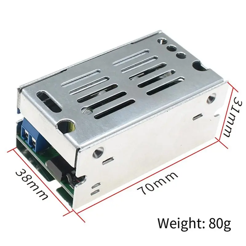 AB42-Adjustable DC-DC Step-Down Module 200W 15A Buck Converter 48V/36V Input To 24/19/15/12/9/5/3V Output Power Module