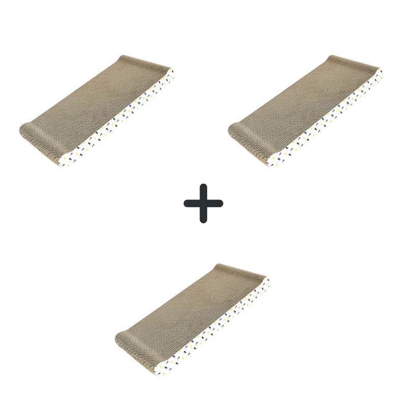 Kat Scratchers Kartonnen Kat Krabplank Duurzaam Grind Claws Golfpapier Huisdieren Bank voor Binnenkatten Kittens