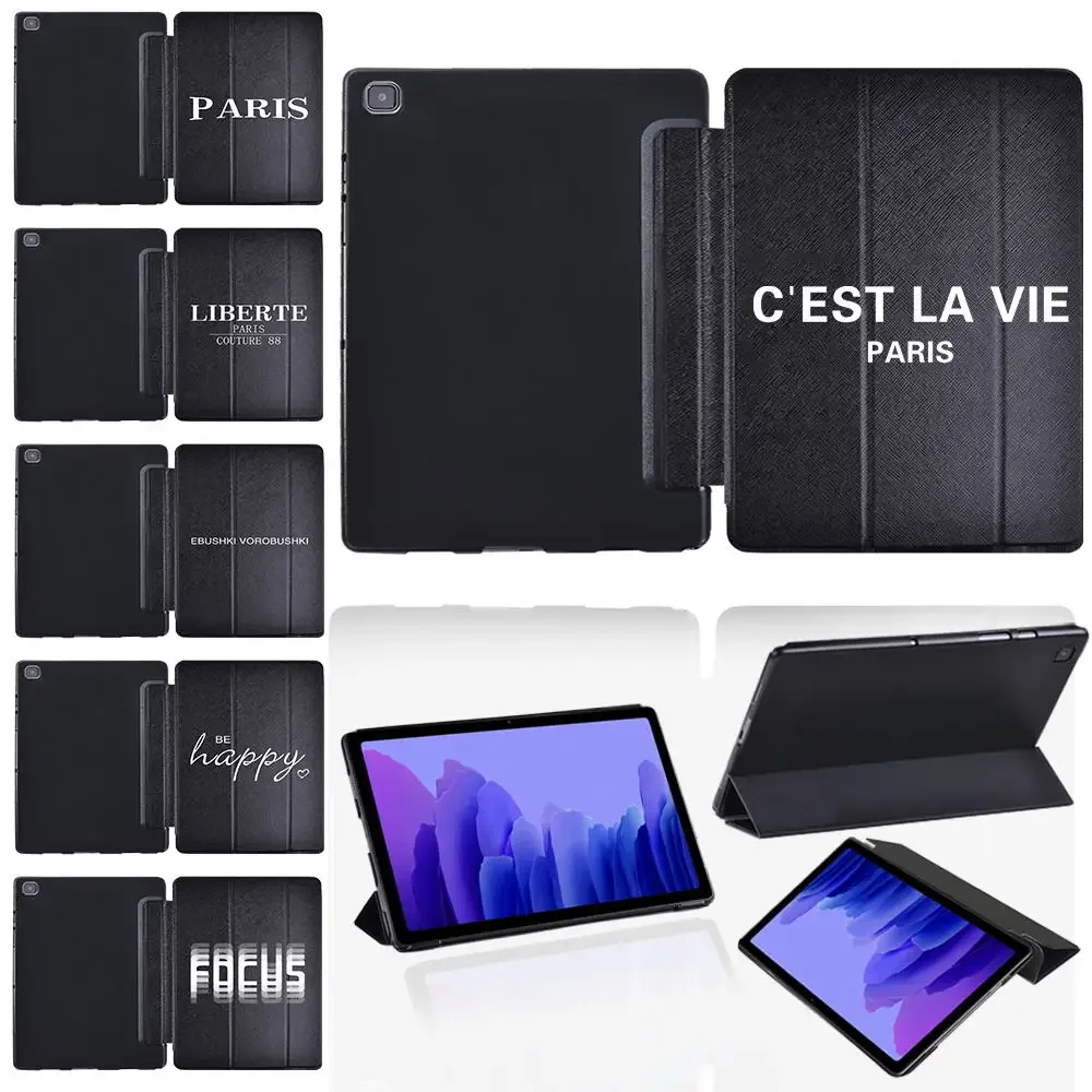 

Tablet Case for Samsung Galaxy Tab A7 10.4 Inch 2020 SM-T500 T505,Tri-fold Folio Shell Cover for Galaxy Tab A 10.1 SM-T510 T515