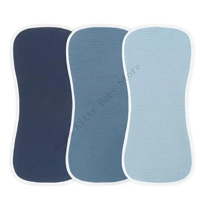 XXFE وسادة لعاب التسنين، منشفة الرضاعة، قماش ناعم ماص، منشفة لعاب قابلة للتنفس