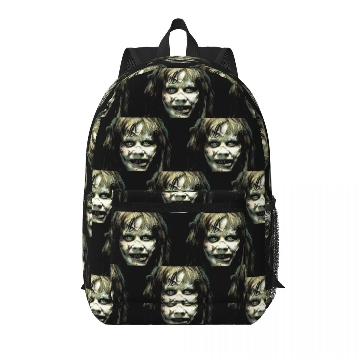 The Exorcist Horror Movie Student Backpack School Bag Hiking Travel Daypack for Boys Girls Bookbag Shoulder Bags
