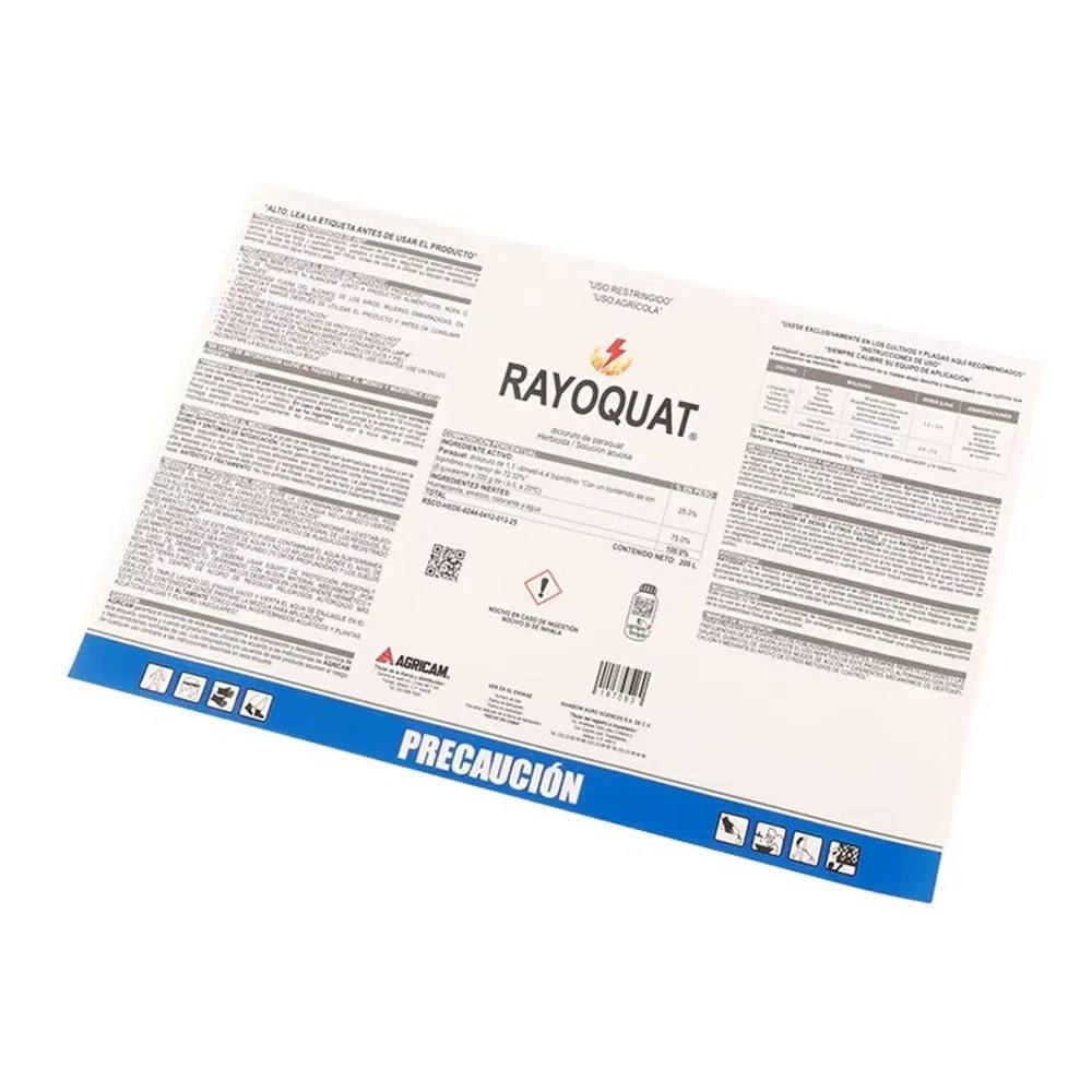 Custom Labels | PE Material Glossy Laminated Stickers | Permanent Adhesive Roll | Product Packaging Labels