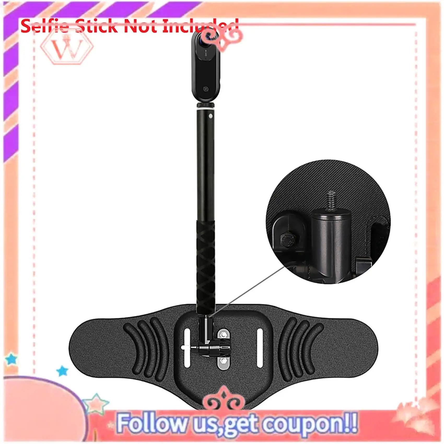 Upgraded 2X Wearable Waist Bracket Time Invisible Selfie Stick For Insta360 ONE X/X2 Bar Panoramic Accessories For Gopro Fusion