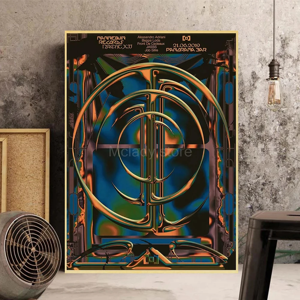 Psychedelic Acid Graphic Canva - Star Map Poster review and price