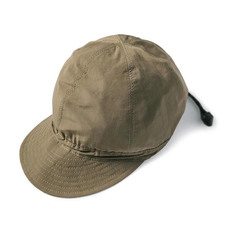 Non Stock Reversible Nylon Sunhat Soft Brim Baseball Cap Adjustable Aviator Hat