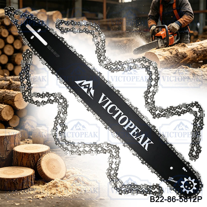 22 Inch Chainsaw Chain and Bar Called Length 22