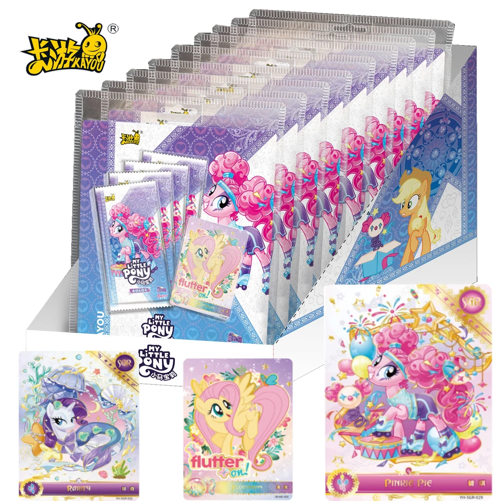 Genuine My Little Pony Card Collection for Children Misty Brightdawn Empathy Multiple Styles Limited PR Card Toys Birthday Gifts