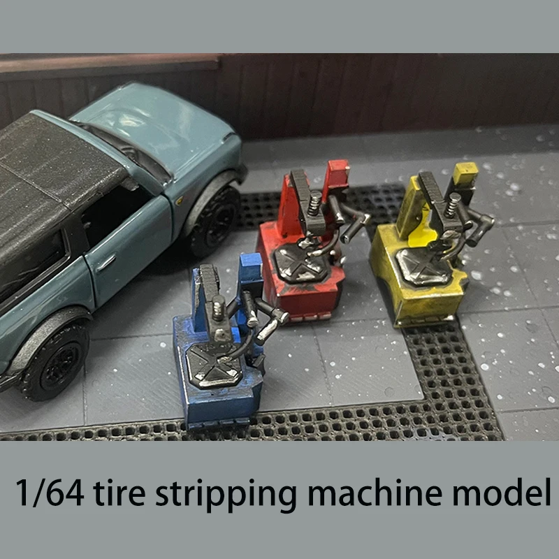 

Модель машины для зачистки шин 1/64. Подходит для аксессуаров для моделей сцены автомобиля.