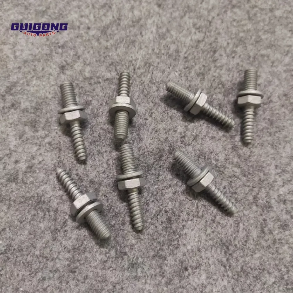 GUIGONG  Double-Headed Fender Buckle  Screw  for VW Jetta Golf VII Car Accessories