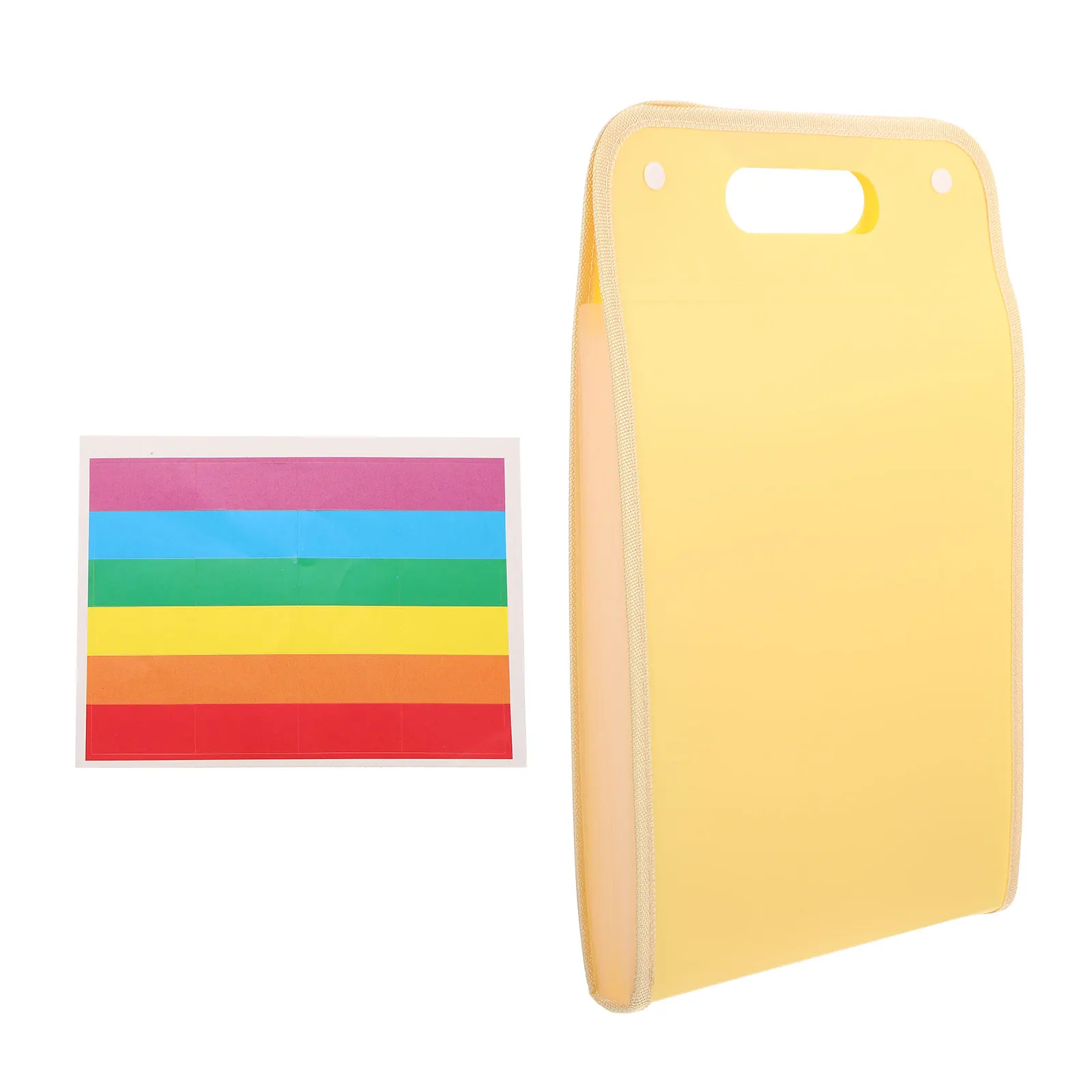 Test Paper Organ Pack Blue Pocket Folders File Document Expanding Documents Bag A4 Holder Envelope Student