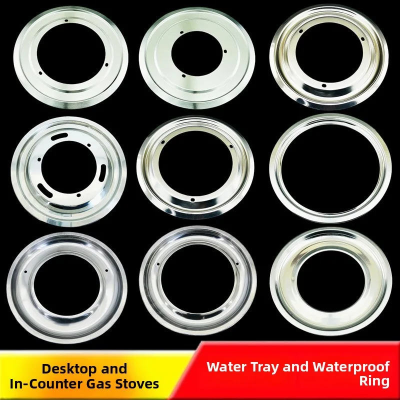 

Stainl Steel Gas Stove Accories Portable Gas Range Cooker Embedded Stove Water Collection Di Decorative Ring