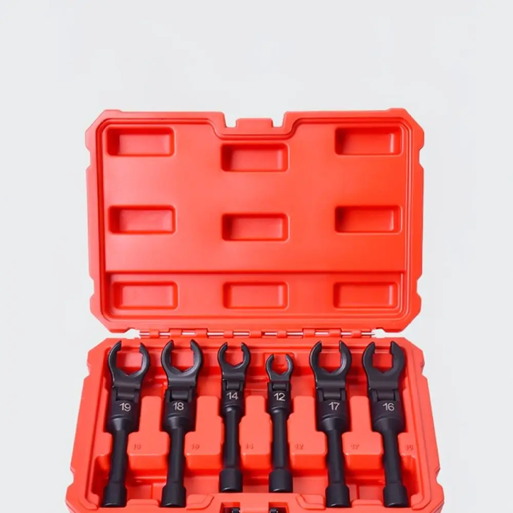 Flexible Swivel Head Fuel Pipe Spanner For Youjia Steel Automotive Brake Repair Tool Universal Mechanic Socket Wrench
