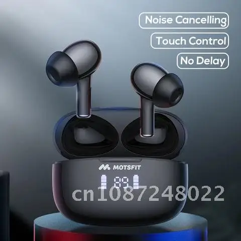 

Беспроводные наушники-вкладыши CanMixs TWS Bluetooth 5,1, наушники с шумоподавлением, спортивные водонепроницаемые наушники с зарядным боксом