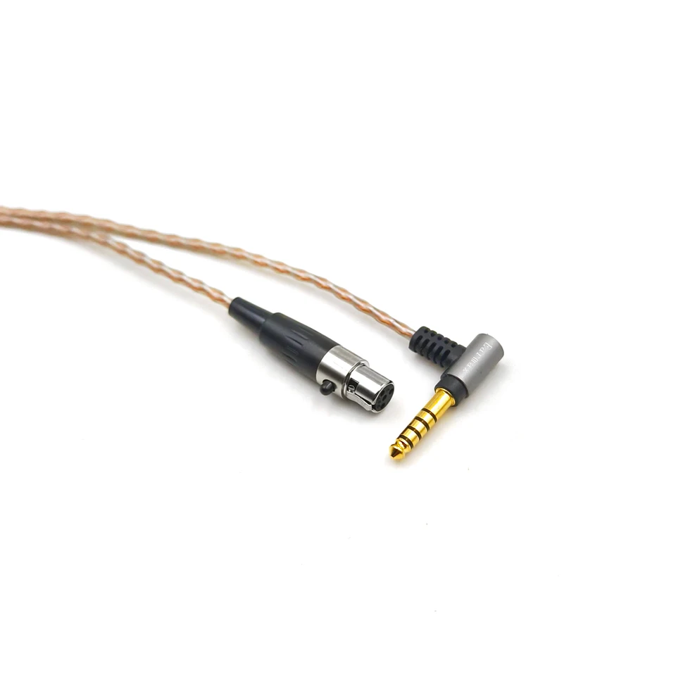Sennheiser hd 490 pro用バランスオーディオケーブル、4コアocc
