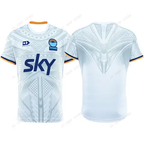 2025 Men's Super Rugby Pacific Jerseys Rugby Training Sports Jerseys Must Have Jerseys for Fans Moana Pacifica Sports Jerseys
