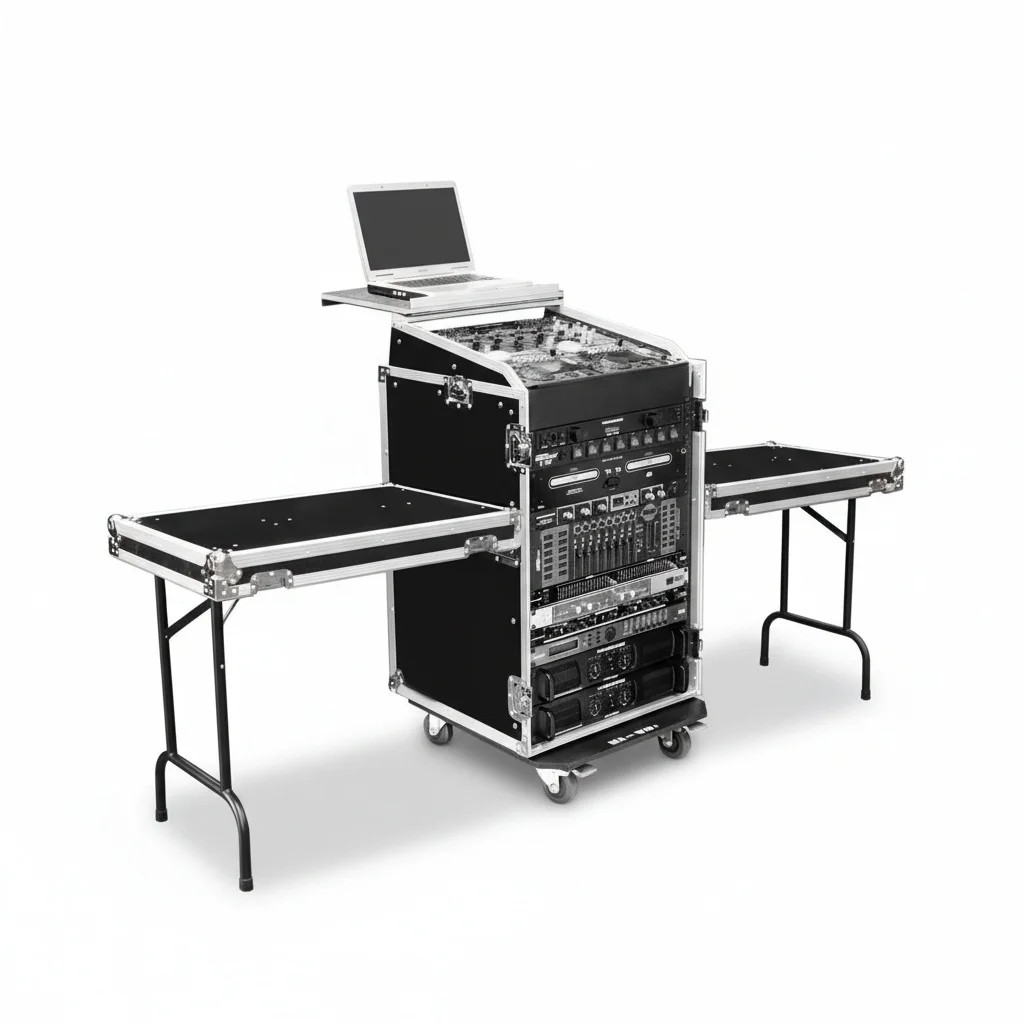

Кейс для микшера, из огнестойкой фанеры 9-15 мм, кейс для DJ-стола, подходит для Pioneer CDJ, прочный алюминиевый кейс, ширина 1300 мм
