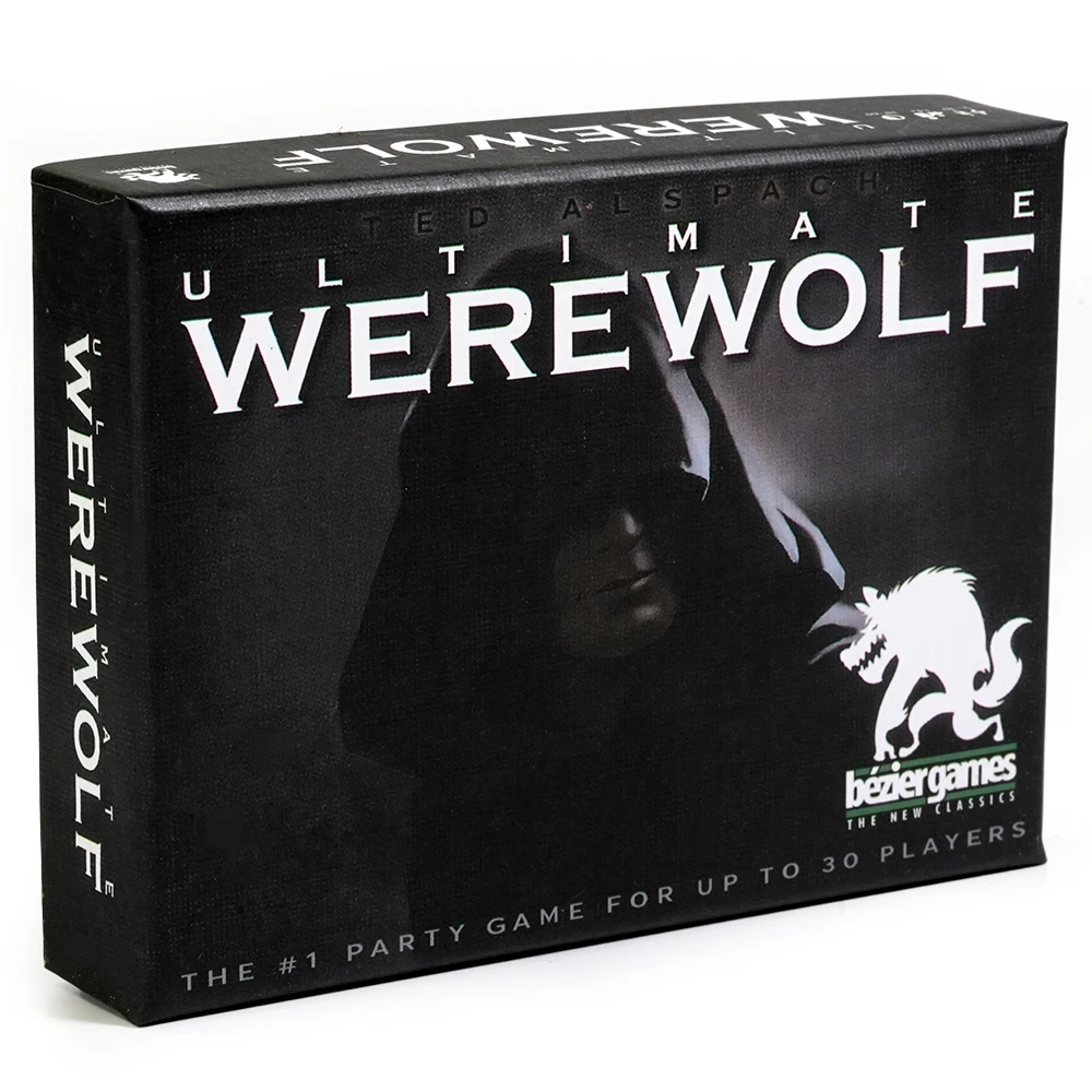 Ultimate Werewolf Revised Edition Card Game 14 Unique Roles On 34 Role Cards Keeps Games Fresh And Engaging Werewolf Party