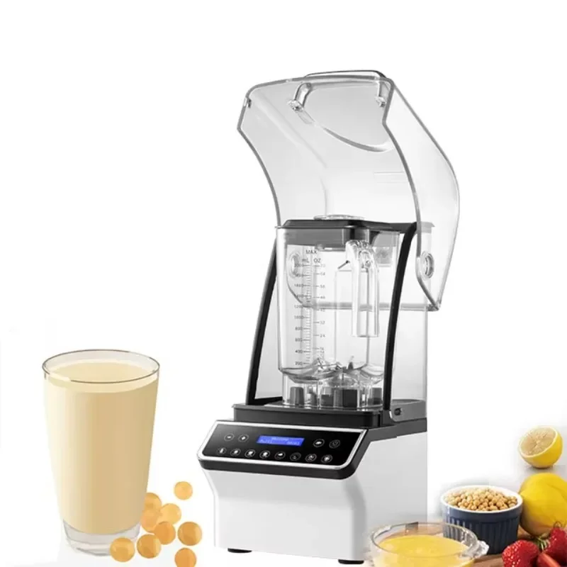 Blender, suitable for making milkshakes and smoothies, with a sealed soundproof cover, suitable for domestic and outdoor use
