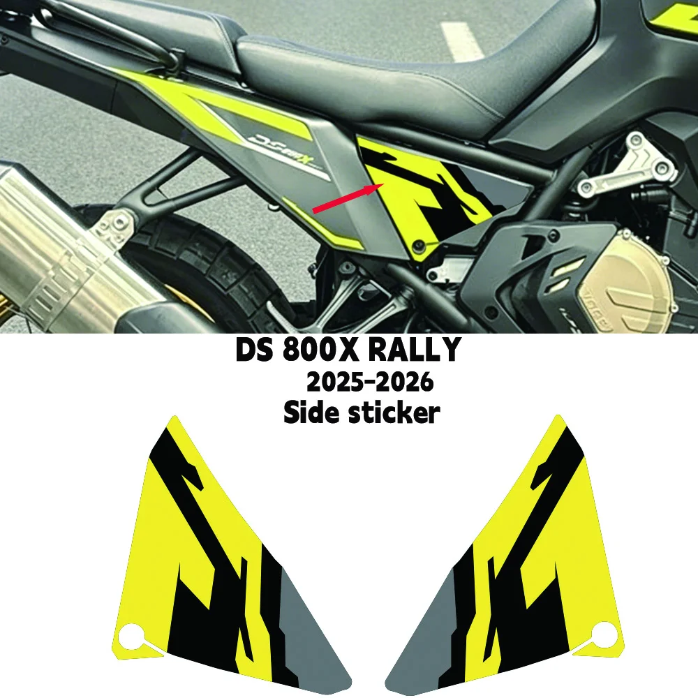 For LONCIN VOGE VALICO DS 800X RALLY Motorcycle side decorative decal sticker  Scratch-resistant waterproof