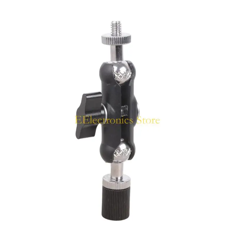 B03C 1/4inch Male to Female Thread Ball Head Shoe Mount Rotation Bracket For Car Vent