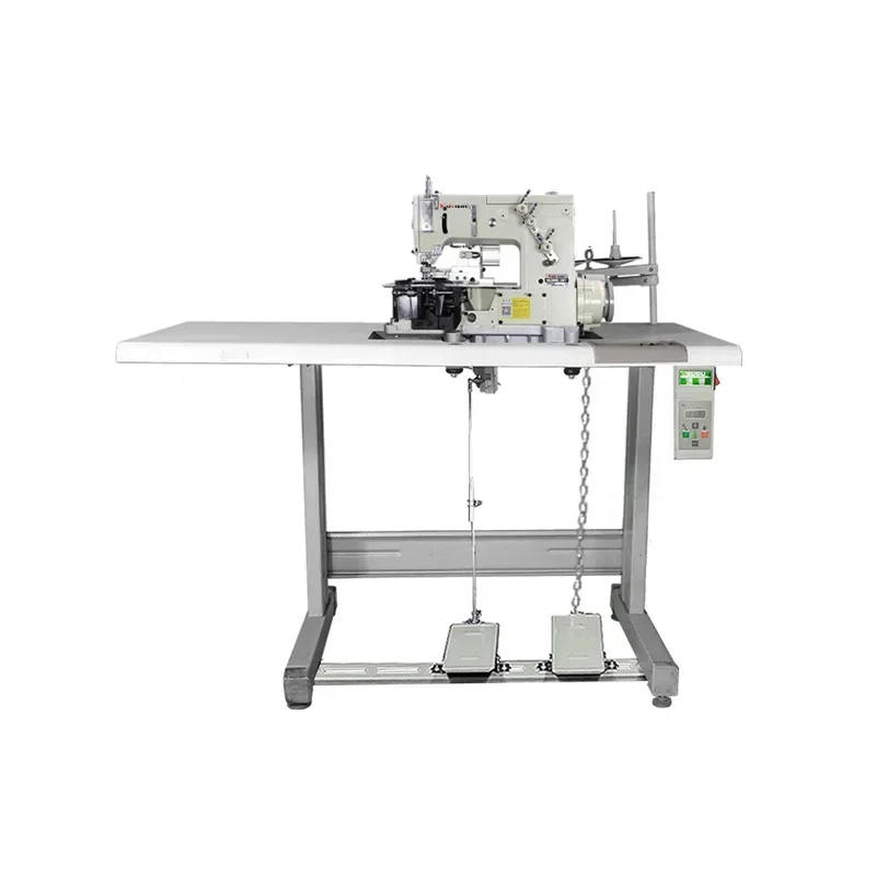 Industrial two-needle three-thread multi-needle pants, earphones, trousers, jeans, hoop pants, ear sewing machine