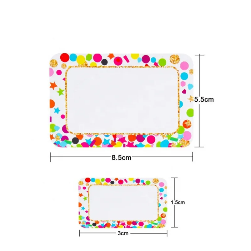 20 0 pieces.Custom.Personalized Custom Roll Logo name Label  Name Sticker Kids