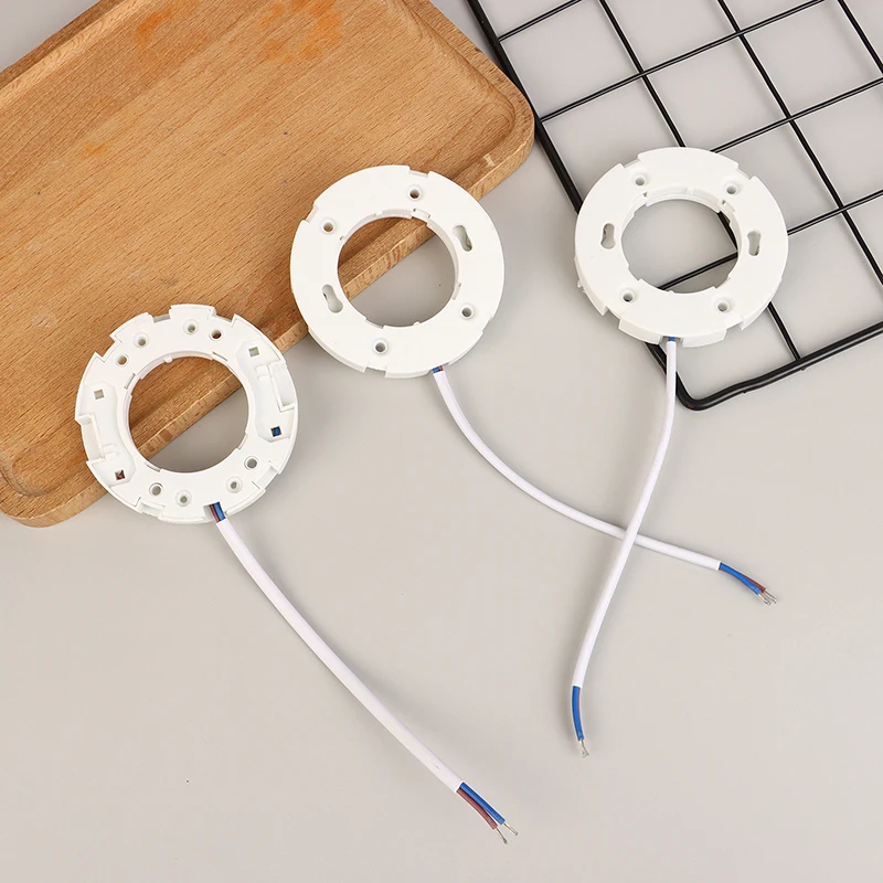 5Pcs GX53 Lamp Base Holder Fly Leads GX53 Fitting for LED CFL Ceiling Wall Light Bulb Socket