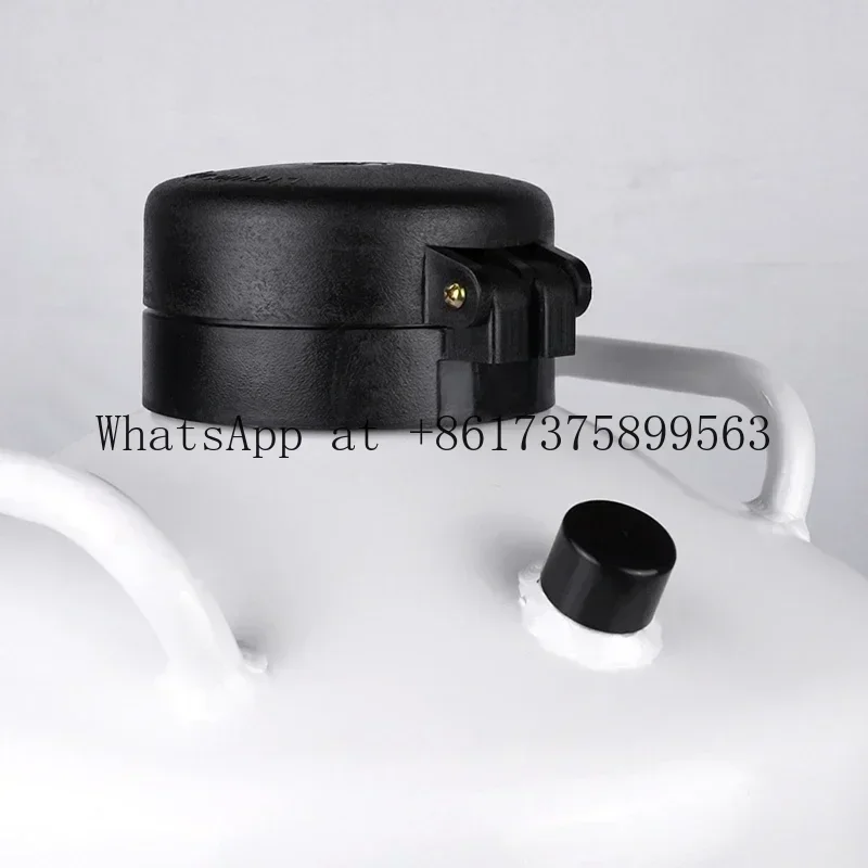 YDS-2 2L Portable Liquid Nitrogen Container Cryogenic Dewar Flask Lab Biological Sample & Animal Semen Preservation Canister
