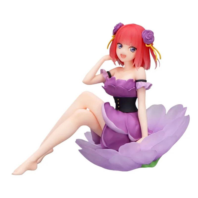 In Stock Genuine FuRyu Gotoubun No Hanayome Nakano Nino Bloo-me Kawaii Anime Figure Garage Kit Anime Cartoon Model Toys