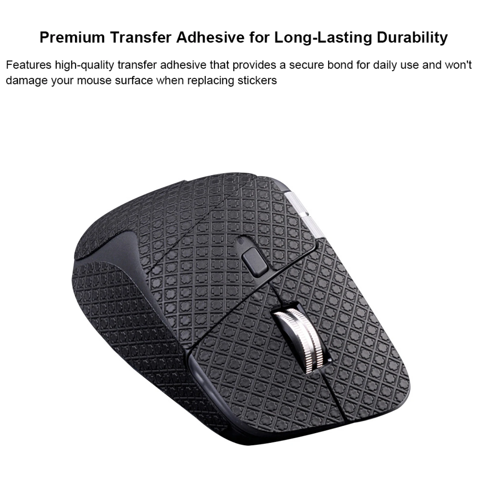 For Logitech MX Master 4 Wireless Mouse Grip Tape Handmade Sticker Non Slip Lizard Skin Suck Sweat Tape for MX Master4