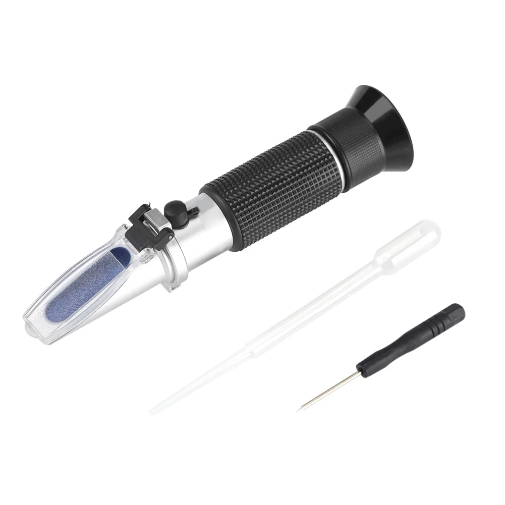 Professional Brix Refractometer 0-32% Accurate Sugar Content Tester Portable Refractometer for Beer Juice Fruit Drinks