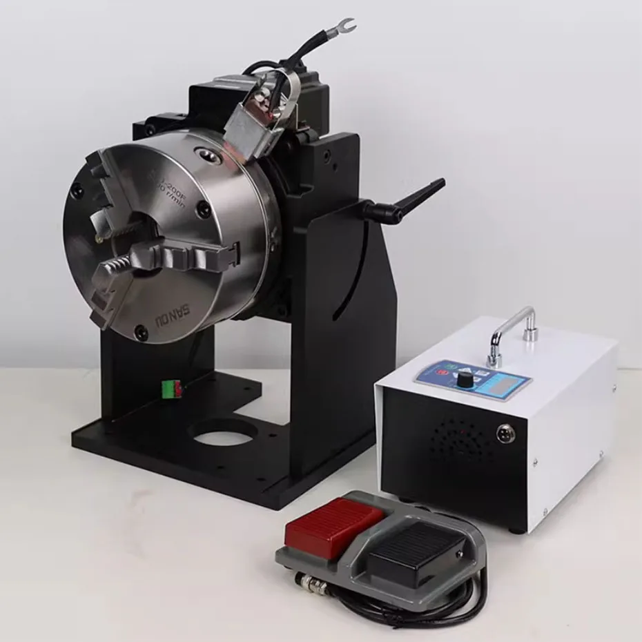 Automatic CNC precision positioner argon arc welding laser welding marking machine rotating table rust removal inspection rotati