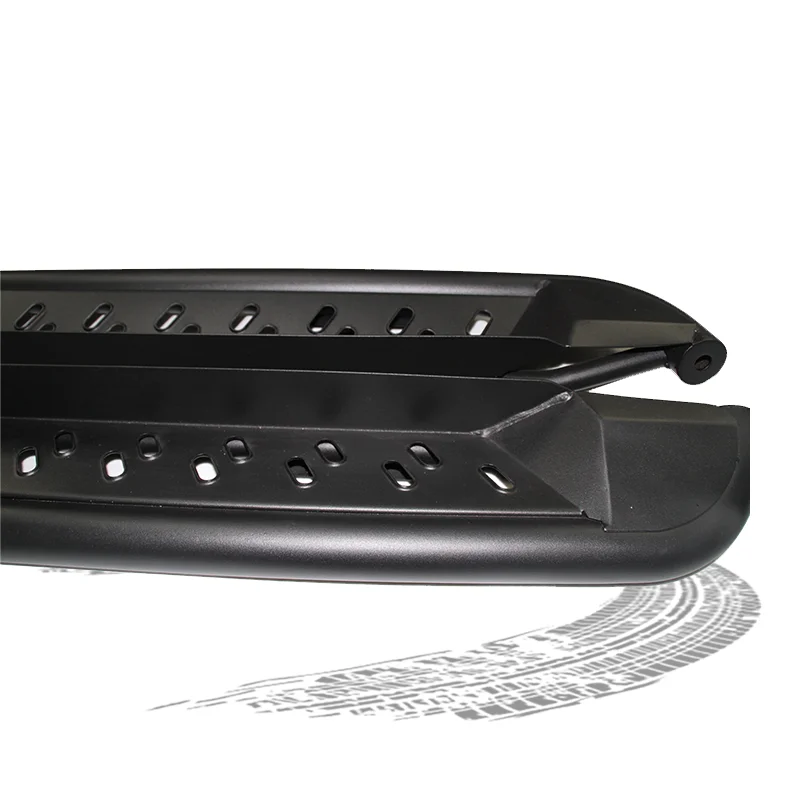 ملحقات سيارة عالية الجودة 4x4 لوحة تشغيل فولاذية خطوة جانبية لتاكوما رام رينجر F150 #3