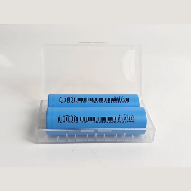 الأصلي DMEGC 25P 18650 بطارية 2500mah 15C التفريغ 3.7 فولت الصف أ ليثيوم أيون INR18650 خلية بطاريات ليثيوم سريعة قابلة للشحن #6