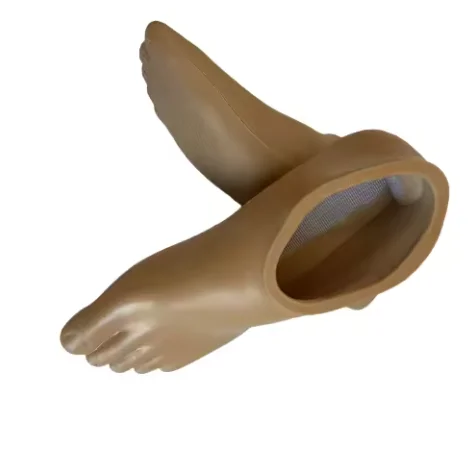 القدم الاصطناعية مقاوم للماء الطبية أجزاء الأطراف السفلية الاصطناعية غطاء للقدم الاصطناعي مخصص غطاء للقدم من ألياف الكربون