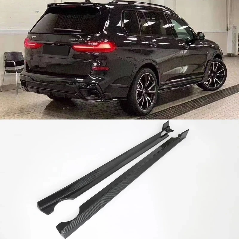 

Для BMW G07 X7 автомобильные боковые юбки из углеродного волокна, спойлер, комплект кузова 2021