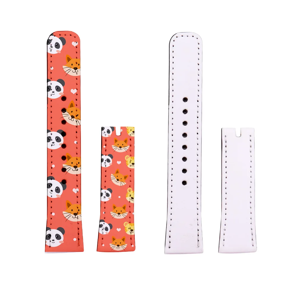 5Pcs Bulk Horloge Band Sublimatie Blanks Pu Lederen Band Voor Apple Horloge Serie 1 2 3 4 5 6 printable Blanks Warmte Pers Producten
