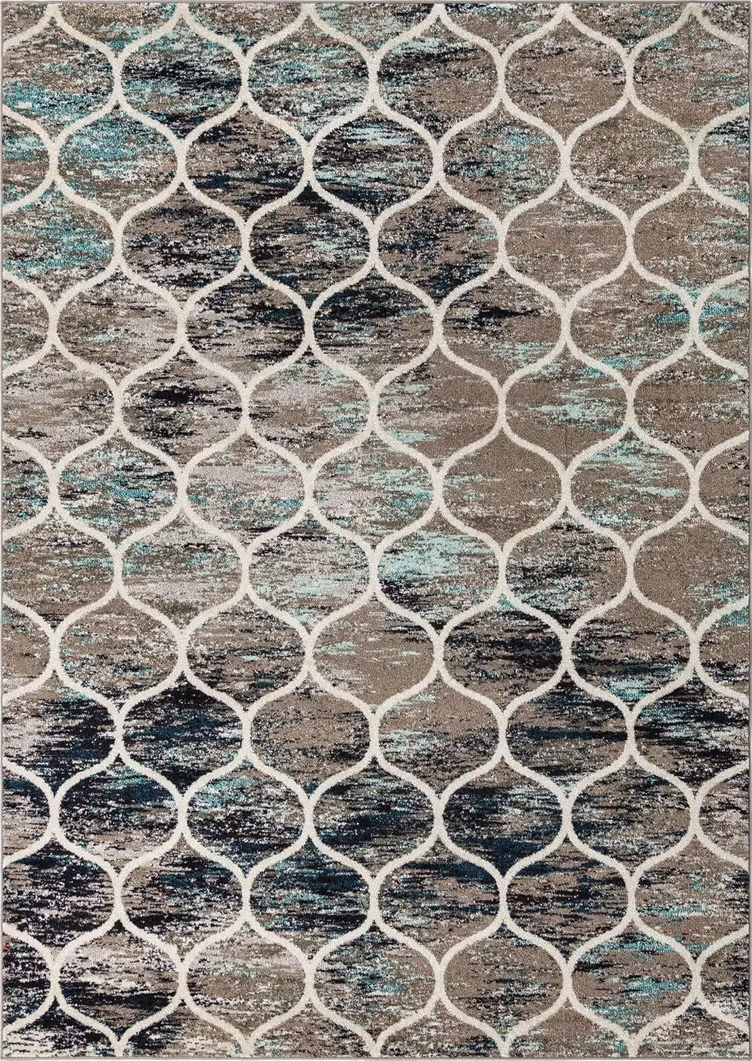 

Trellis Frieze Collection Area Rug - Rounded