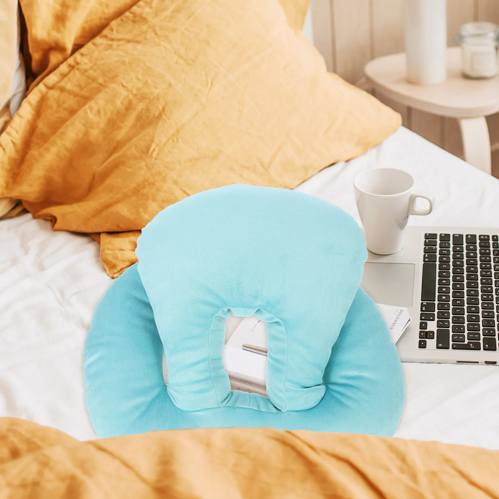 Desktop Nap Pillow Soft Stuffed Support for Home Office School Comfortable Sleeping Pad Backrest Multi Functional Ergonomic