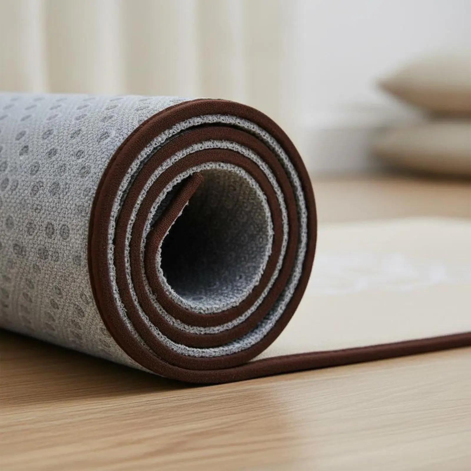 Premium Nano Linen Buddhist Prostration Cushion Joint Protection Sponge Core for Daily Spiritual Practice Prayer Room