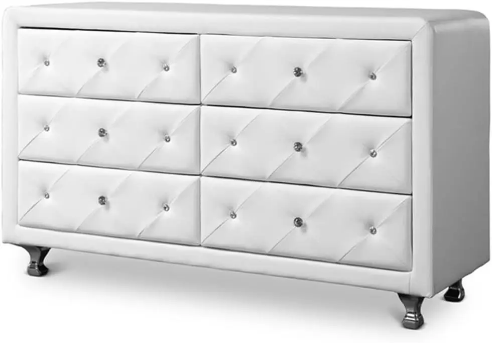 Bbt2030-Dresser-White Storage-Chests, 21.6