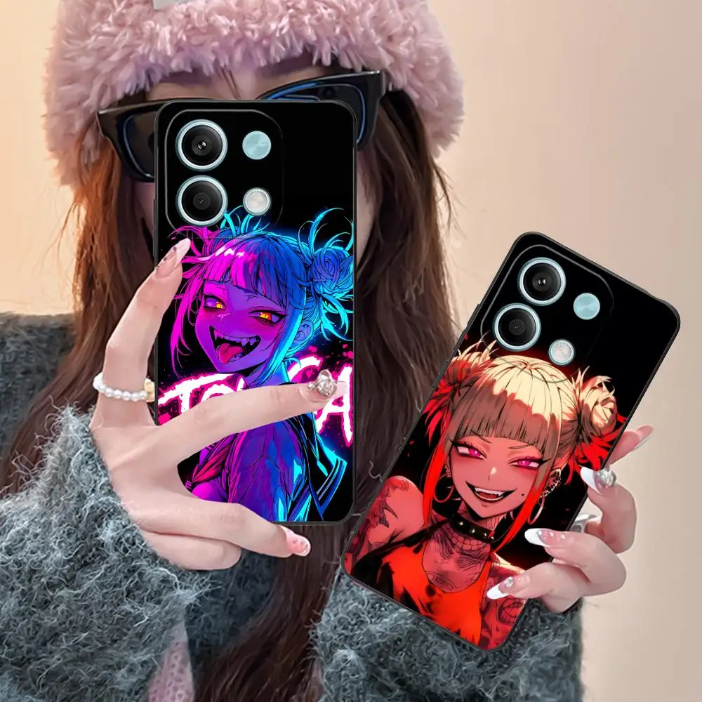 

Чехол для телефона My Hero Academia Himiko Toga для POCO M6 M5 M4 M3 X7 X6 X5 X4 X3 F6 F5 F4 Pro GT 5G с цветным принтом, защитный чехол
