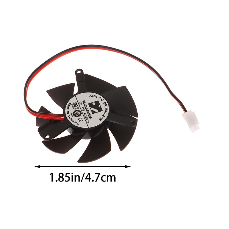 Graphics Video Card Cooler Cooling Fan For HP R7 430 FD5010U12S 12V 0.22A 47MM 39*39*39MM 2.5Pin Cooler Fan