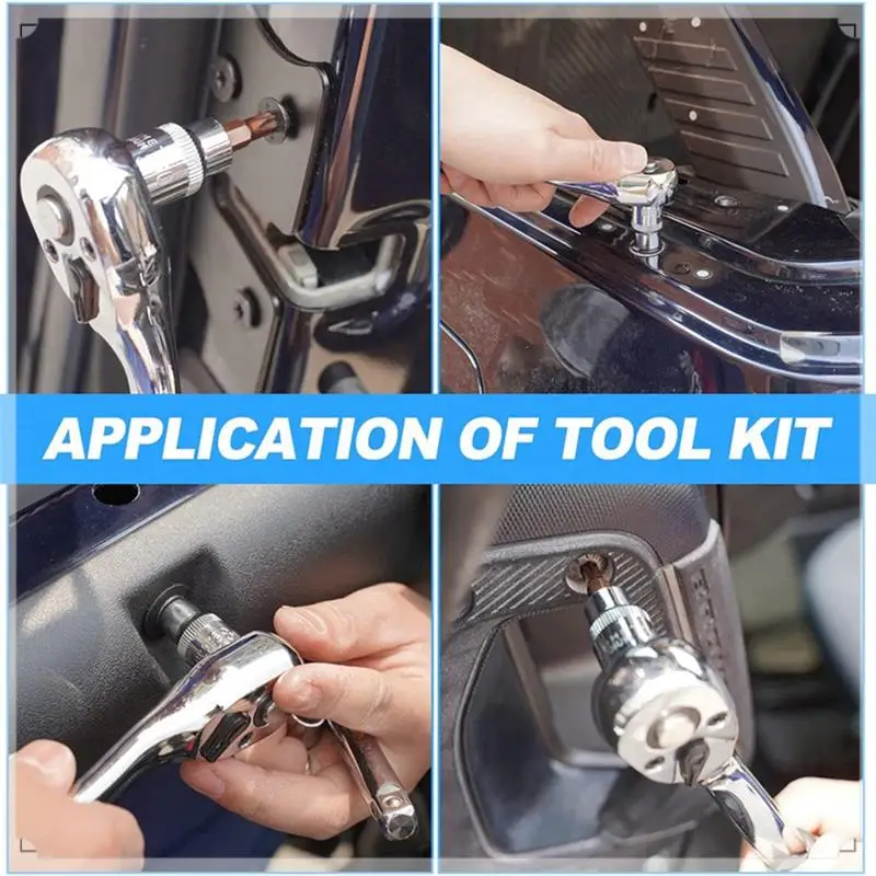 

All-Inclusive Hardtop Spare Tire Door Removal Tools For Ford Bronco & Wrangler Series CJ TJ JK JKU JL JLU Sport